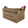 Imagen de Organizador de tela plegable con asas