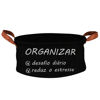 Imagen de Organizador de tela plegable redondo con asa