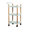Imagen de Mesa Carrito Organizador 3 Estantes con Ruedas