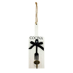 Imagen de Perchero  diseño tabla de cocina