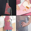 Imagen de Delantal de cocina resistente con peto ajustable y bolsillo