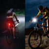 Imagen de Luz para bicicleta delantera y trasera a pila para bicicleta