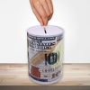 Imagen de Alcancia metal grande dólar