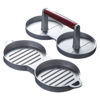 Imagen de Molde para hamburguesas de metal doble