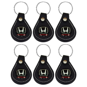Imagen de Llaveros en cuero marca de autos x 6 unidades