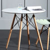 Imagen de Mesa Redonda Tipo Eames Reforzada Patas Madera