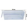 Imagen de Organizadora transparente para heladera rectangular