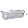 Imagen de Vianda organizadora transparente rectangular con tapa