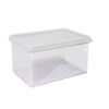 Imagen de Vianda organizadora transparente rectangular con tapa