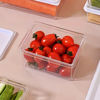Imagen de Vianda organizadora transparente rectangular con tapa