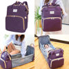 Imagen de Mochila bolso maternal bebé con cuna