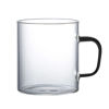 Imagen de Taza de té de vidrio alto borosilicato con asa color 450ml