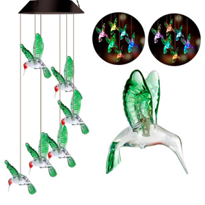 Imagen de Decoracion para jardin-colibri-con luz
