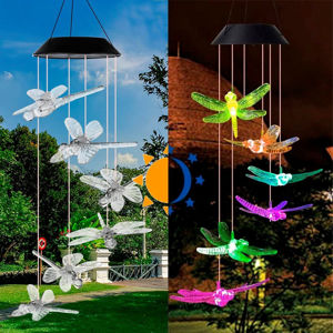 Imagen de Llamador de Angeles - Decoración Jardín Con Luz Solar