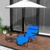 Imagen de Silla-reposera plegable-color liso