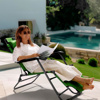 Imagen de Silla-reposera plegable-color liso