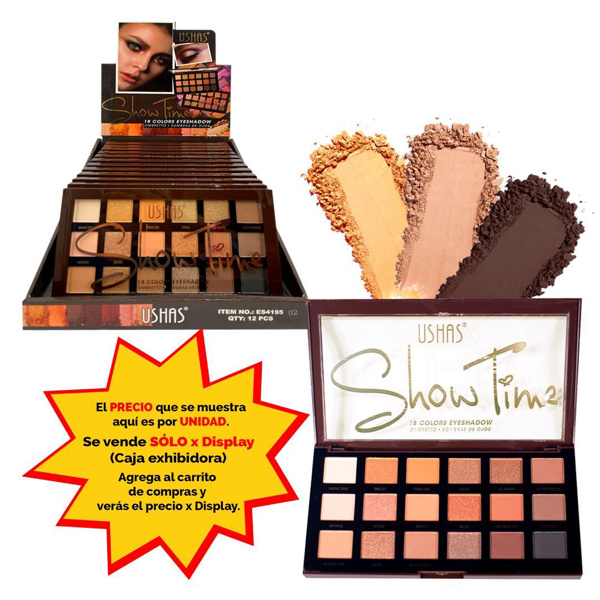 Imagen de Petaca sombras Ushas- 18 tonos - ES4195-02