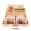 Imagen de Petaca Ushas sombras + iluminador- 11 tonos- ES4216-04