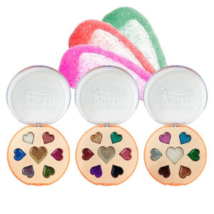 Imagen de Sombras para ojos con glitter corazón Ushas