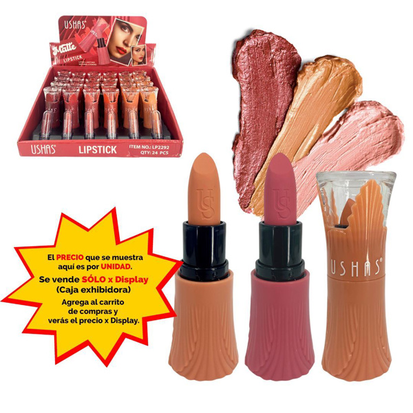 Imagen de Lápiz labial mate larga duración Ushas