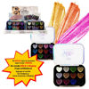 Imagen de Sombra Glitter Para Rostro Diseño corazón 12 Tonos Ushas