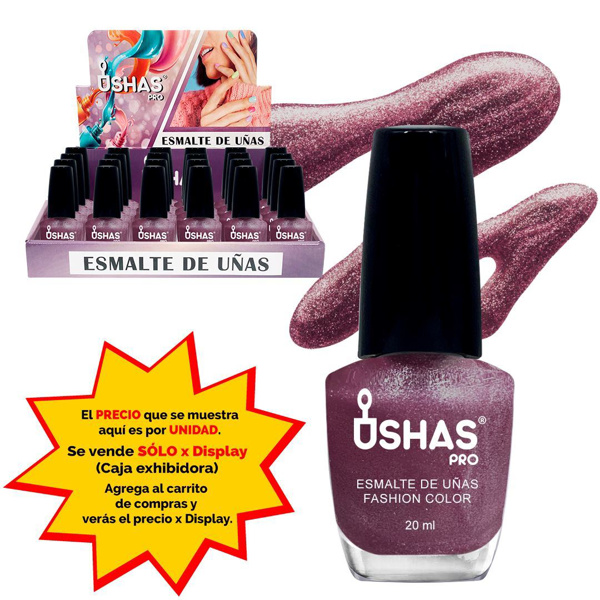 Imagen de Esmalte de uñas Ushas nacarado-terracota 067#