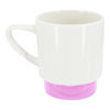 Imagen de Taza ceramica fondo de color