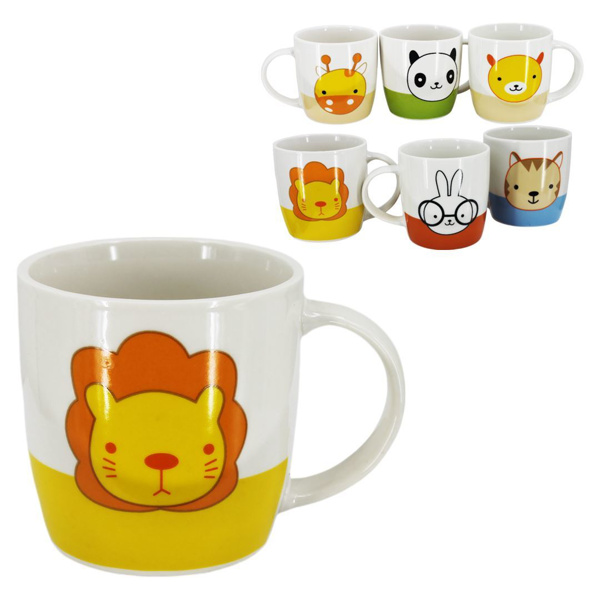 Imagen de Taza ceramica-carita tigre