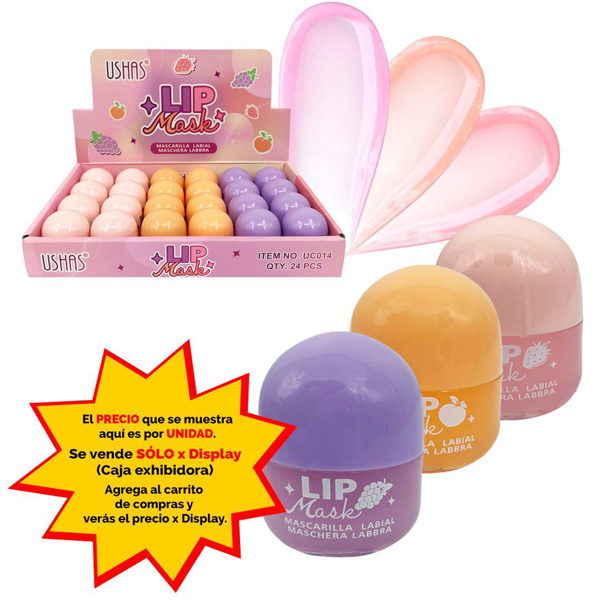Imagen de Labial Ushas mascarilla -UC014