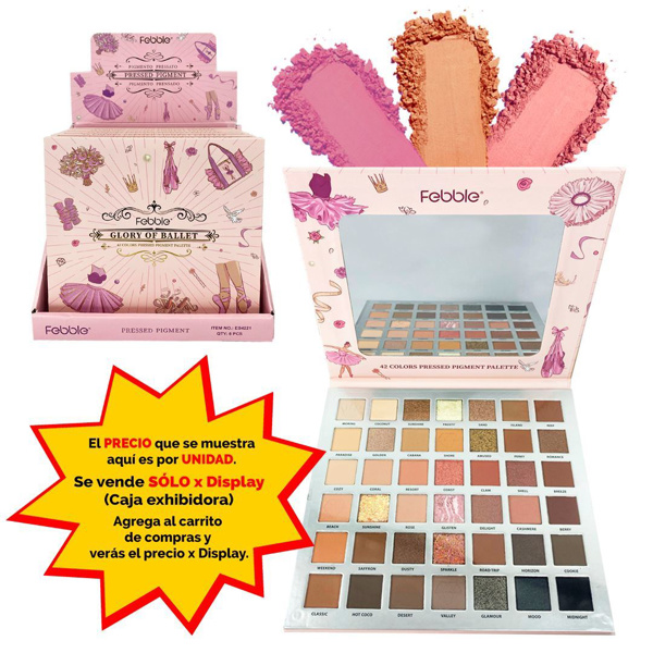 Imagen de Petaca sombras Febble - 42 tonos -