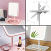 Imagen de Espejo led de mesa  rectangular con pie USB