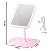 Imagen de Espejo led de mesa  rectangular con pie USB