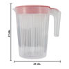Imagen de Jarra plastica con tapa y asa- 2 colores-13X16X20cm-oval