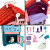 Imagen de Casita de muñecas con accesorios-16x10,5cm. C/U