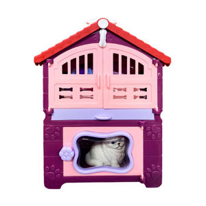 Imagen de Casita de muñecas con accesorios-16x10,5cm. C/U