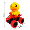 Imagen de Cuatriciclo con pato-giro 360º-C/U 8x12cm.