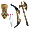 Imagen de Espada con arco-fechas y muñequera de proteccion-43X18cm