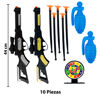Imagen de Escopetas X 2-con mira y dardos-con accesorios-blister57,5X2