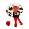 Imagen de Paleta de playa de madera x 2 piezas + pelota - Diseños surtidos