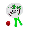 Imagen de Paleta de playa de madera x 2 piezas + pelota - Diseños surtidos