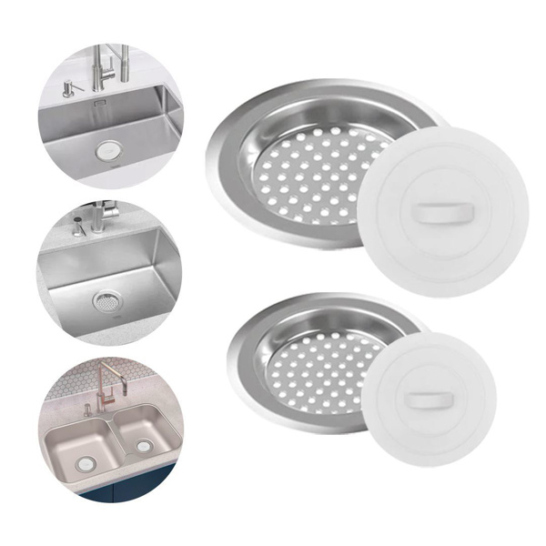 Imagen de Tapas para pileta-2 pc. en blister-7,5cm y 6cm.