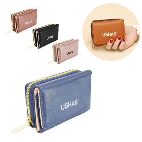 Imagen de Billetera con bolsillo frontal Ushas
