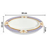 Imagen de Fuente oval de melamina Diseños surtidos