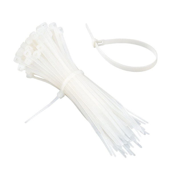 Imagen de Precintos plásticos blancos100 unidades