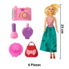 Imagen de Muñeca con accesorios en bolsa-30x18cm.