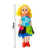 Imagen de Muñeca con pelo-ropa en bolsa-26x11cm.