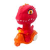 Imagen de Dinosaurio C/U en motocicleta-12X9CM-4 diseños