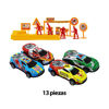 Imagen de Autos x 4 con accesorios para la calle-en caja exhibidora-20