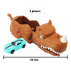 Imagen de Auto con catapulta rinoceronte-31x16cm. en blister