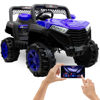 Imagen de Auto Jeep batería Luz bluetooth USB MP3 con control app celular